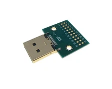 DP Display Port 20P Male Connector Breakout Board HDMI
