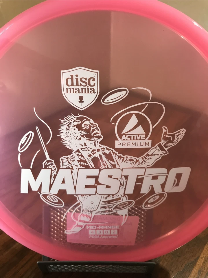 *New* Discmania - Active Premium - Maestro 169g - Mid-Range - Pink - Image 3 of 4
