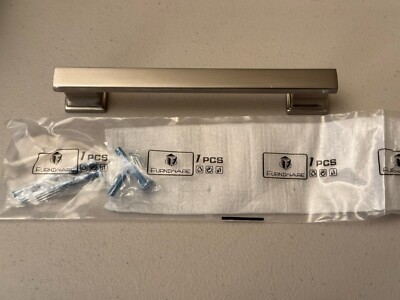 Furniware 13-Pack Cabinet Drawer/Door Pulls/Handles  - Brushed Nickel - New
