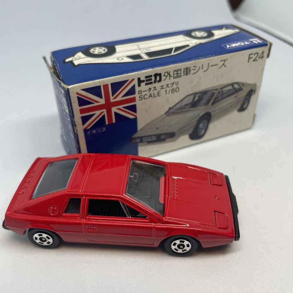 Tomica Blue Box Foreign Car Series F24 Lotus Esprit eBay