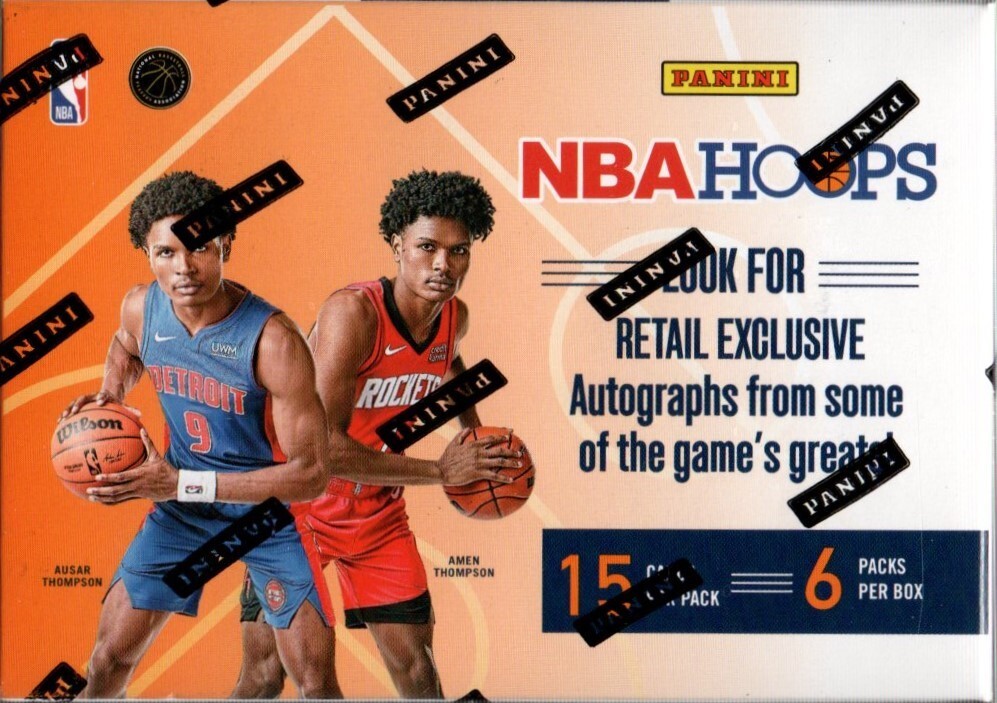 202324 Panini NBA Hoops Basketball Trading Cards Blaster Box 90 Cards