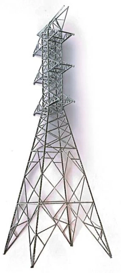 HO Scale Diorama Power Transmission Tower Model Scene Building Model Accessories - Image 2 of 4