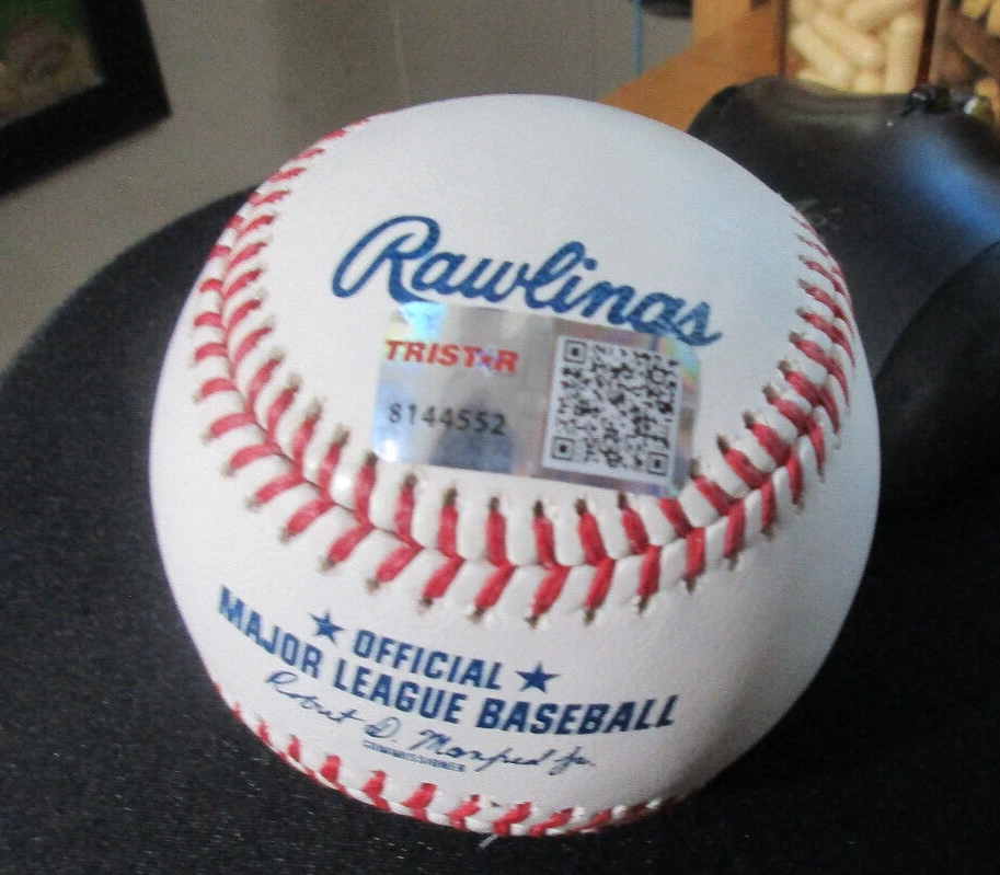 Béisbol autografiado por Mitch Williams (The Wild Thing) Tri Star Cubs Phillies Foto 3 de 4