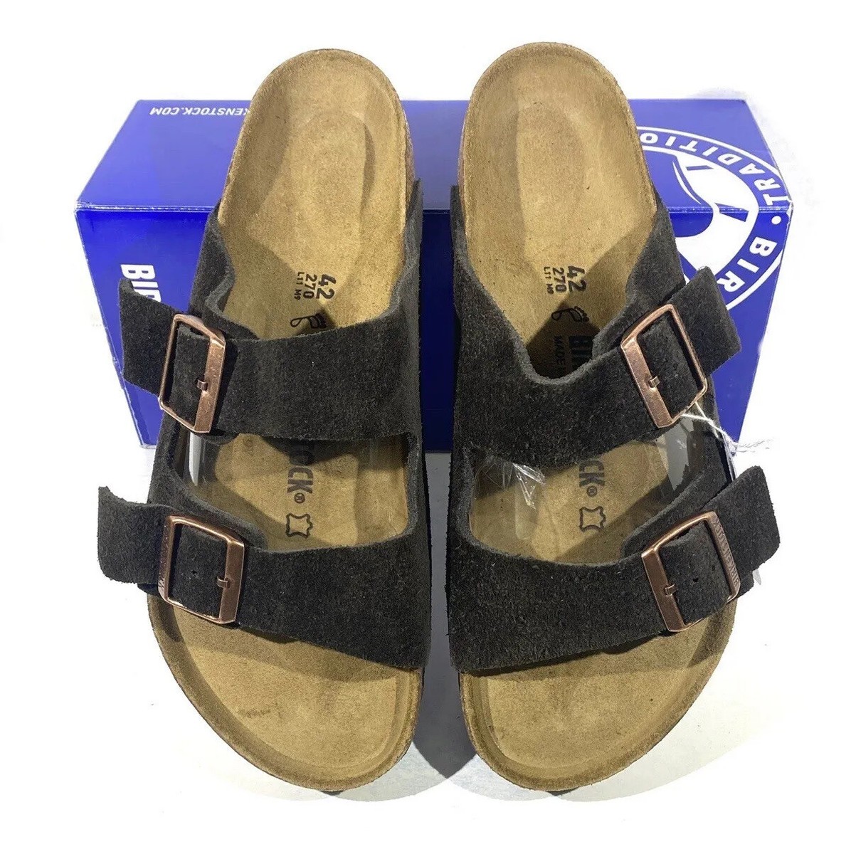 BIRKENSTOK アリゾナ 42 Arizona Birko-Flor Dark Brown | BIRKENSTOCK