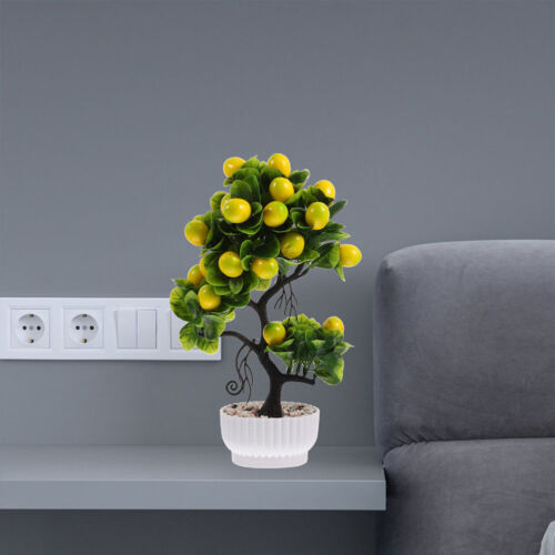 2 PCS Artificial Fruit Tree Foam Office Dining Table Decoration Potted Plants-