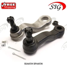 Front Steering Idler Arm & Pitman Arm Set for Chevrolet Tahoe 2000-2006 2Pc