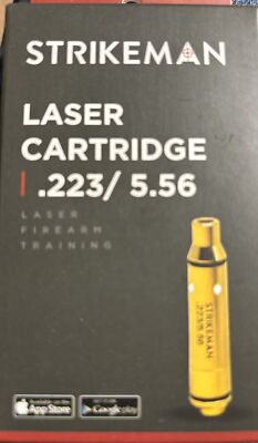 STRIKEMAN DRY FIRE TRAINING LASER CARTRIDGE .233/5.56 - CARTRIDGE ONLY!