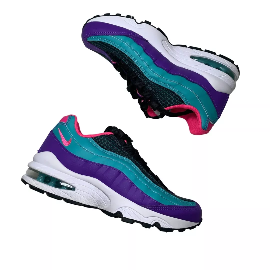 agradable odio Ejercicio mañanero Nike Air Max 95 (GS) Now Size 4Y &#034;Green Cabana&#034; Green/Hyper  Pink-Rose AV2289-300 | eBay