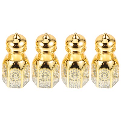 4 Pcs Flasche Mit Ätherischen Ölen Reisen Mini Nachfüllbare Parfümflasche