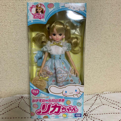 TAKARA TOMY Licca-chan LD-13 Doll I love Cinnamoroll Cinnamon Sanrio Heught 10 " - 第 1/7 張圖片