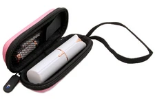 Pink Carry Case for Finishing Touch Flawless Facial Hair Removal with Case Only 