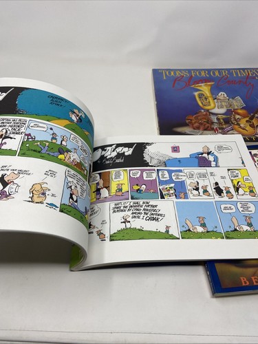 Lot of 4 Books Bloom County by Berke Breathed Cartoon Comic Funnies Sundays - Picture 14 of 22