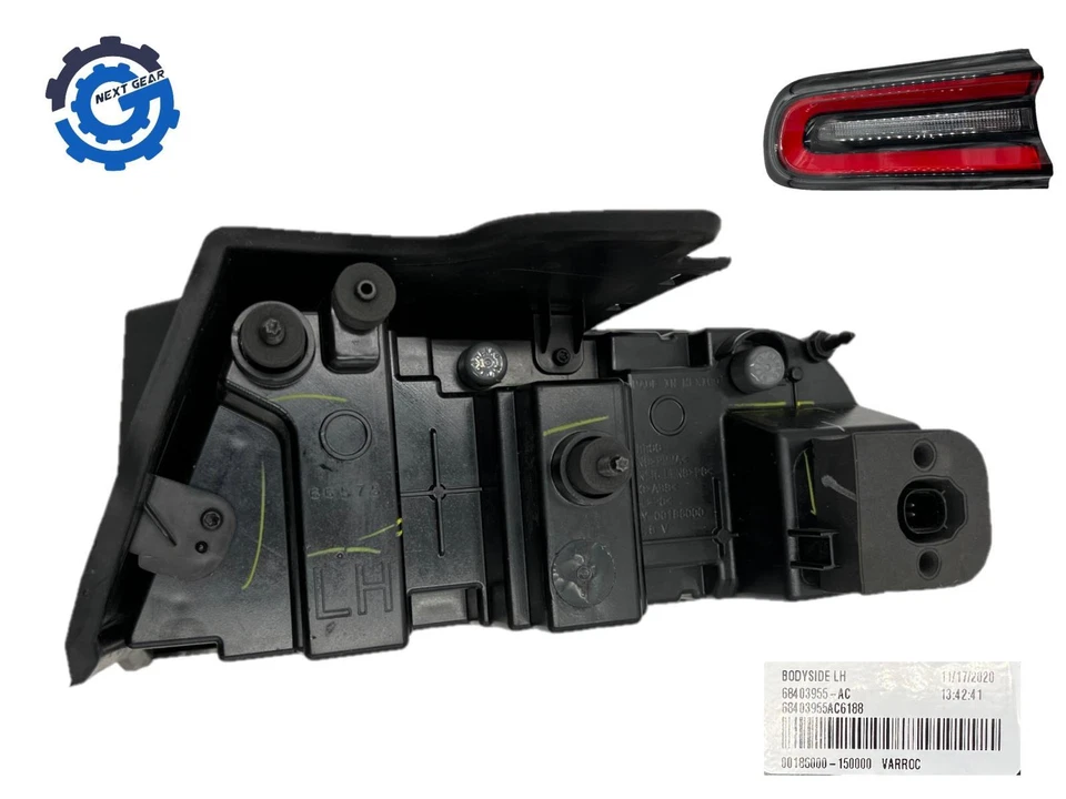 68403955AC Nuevo Mopar LED Driver Luz Trasera Izquierda para Dodge Challenger 2015-2021 Foto 3 de 4