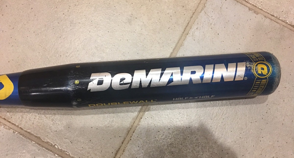 Batte Baseball DeMarini F2 DX1 Alliage - 30 Pouces, 20 Oz - Jeune - Little League Approuvée