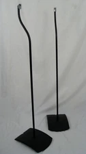 2 Genuine Bose UFS-20 Floor Stands (Black) No Caps For Cube Speakers