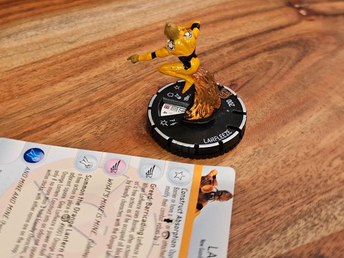 MM02 Heroclix War of Light Set Larfleeze #109 Limited Edition Figur mit Karte! - Bild 7 von 13