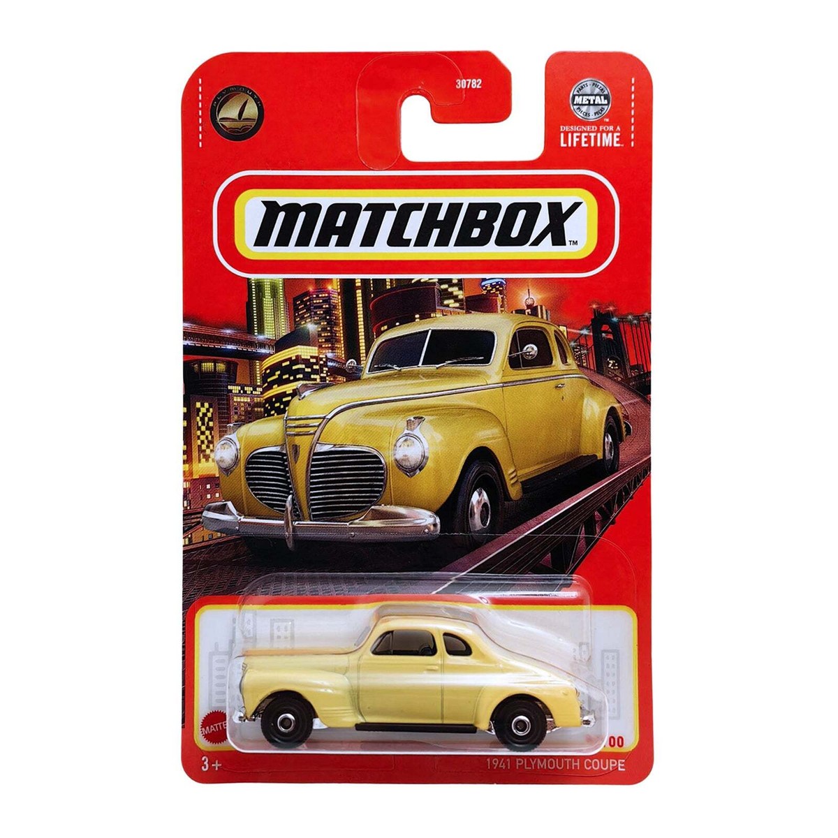 Matchbox 1941 Plymouth Coupe Car Transport Collector Kids
