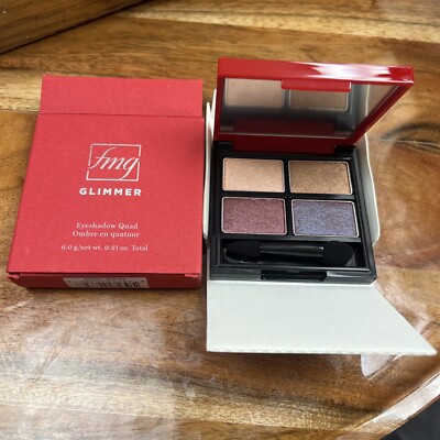 Avon fmg Glimmer Eyeshadow Quad Mistress Long Lasting Shimmer Shades