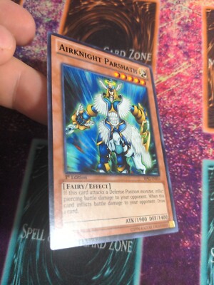 Yu-Gi-Oh! Airknight Parshath BP02-EN016 1st Edition Rare NM | eBay