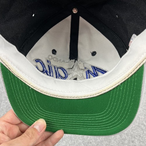 Vintage 90s Orlando Magic Sports Specialties Adjustable Wool Snapback Hat Cap - Bild 8 von 9