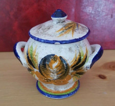 Moutardier en faïence - Atelier de La Belle Dame