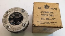 TOLEDO - BEAVER Die Head Complete With Dies No. 00-3/8"