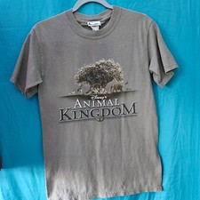 Vintage 90s Walt Disney Animal Kingdom Made In USA Green T-Shirt Sz M