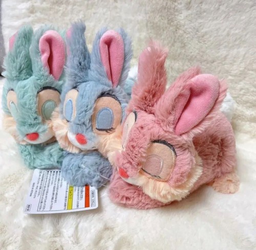 Japan Tokyo Disney Sea Resort Miss Bunny Colorful Rabbit Plush Toy Fluffy 2022 - Picture 3 of 10