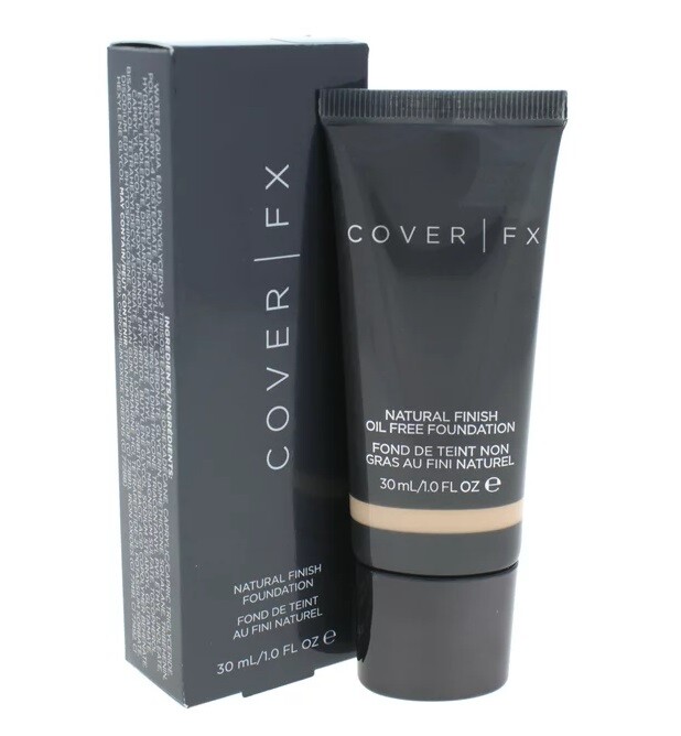 COVER FX Natural Finish Foundation, 1 fl. oz. BRAND NEW