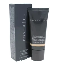 COVER FX Natural Finish Foundation, 1 fl. oz. BRAND NEW, *CHOOSE SHADE*