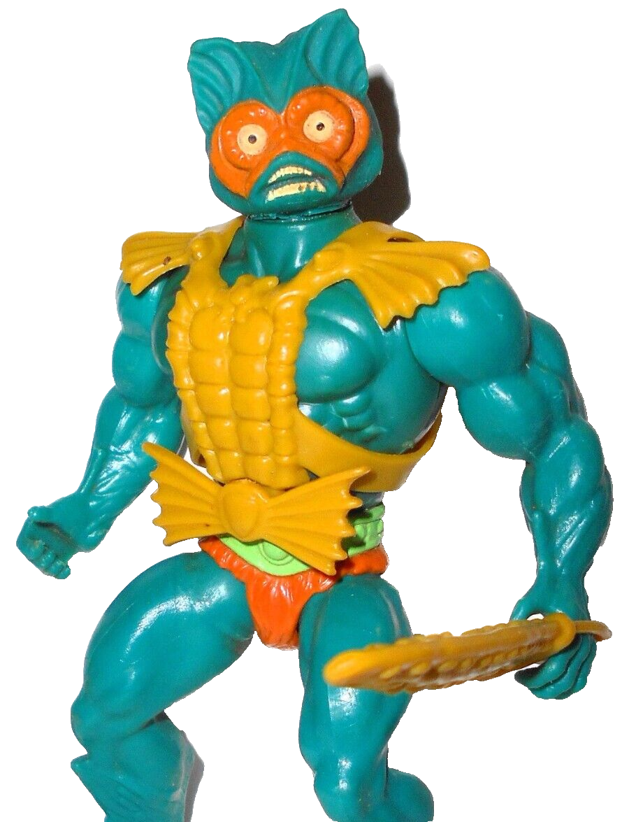 GREEN BELT** Masters of the Universe 1982 MER-MAN complete 1981