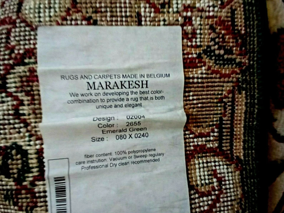 Rug Carpet Runner Area 80x240cm or 94in x32in for $39.99 - Image 2 of 4