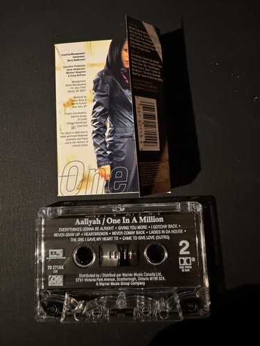 Aaliyah One In A Million Cassette Tested Works - Picture 3 of 3