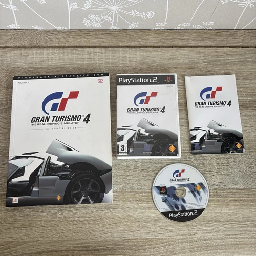 Gran Turismo 4 Ps2 Game & Official Strategy Guide PlayStation 2 PAL