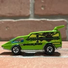 VTG 1976 HOT WHEELS SPOILER SPORT GREEN DIE CAST CAR HONG KONG GREAT CONDITION