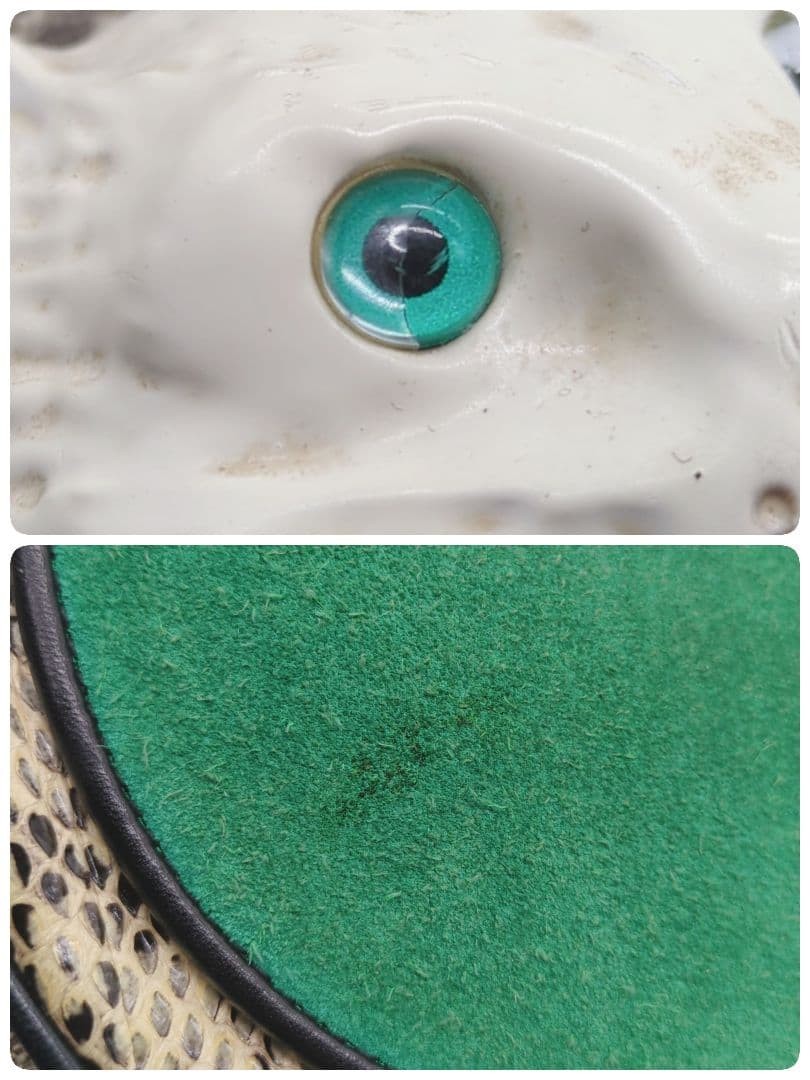 Gucci Wolf Python Supreme Pearl Chain Shoulder Ba… - image 15