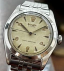 Rare Vintage 1952 Rolex Oyster Mens Mechanical Watch Ref 6082 34mm
