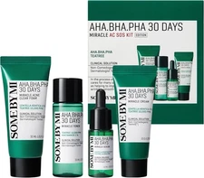 10 Pack Some By Mi AHA BHA PHA 30Days Miracle AC SOS Kit |
