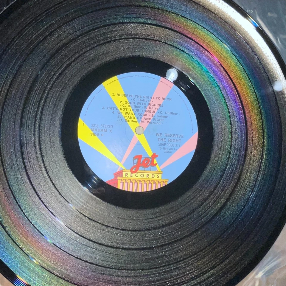 MADAM X We Reserve the Right Original Japanese Vinyl Pressing w/OBI EX+ 1984 - Image 2 of 4