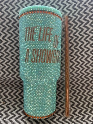 Taylor Swift The Life of a Showgirl Glitzer Becher 30oz Mintgrün  