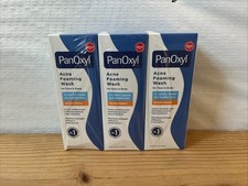 3 panoxyl acne wash face/body max strength 10 benzoyl peroxide 5.5oz exp 2028