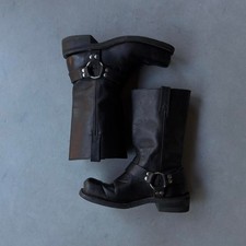 Vintage Frye Harness Boots In Men display picture 1