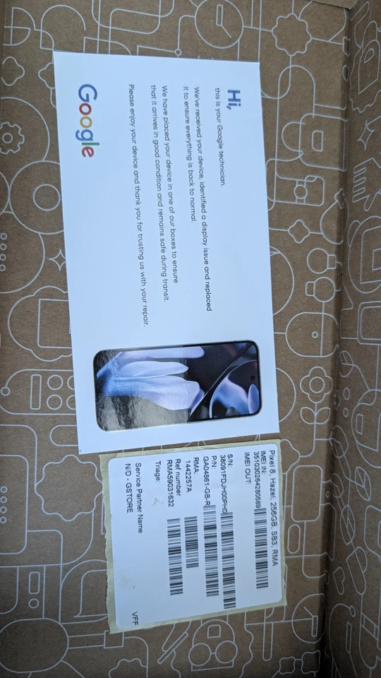 Google Pixel 8 - 256GB - Grey - Unlocked, photo 3 of 5