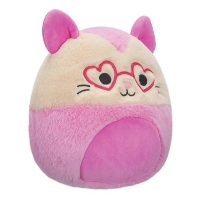 Squishmallows FuzzAMallow Official Chambless the Pink Opossum 8