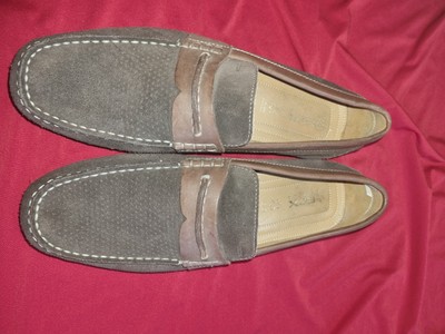 Great Geox Respira elegant bisness shoes size 45 leather brown 