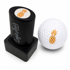 Pineapple Golf Ball Stamp Quick-Dry Ink Stamper Easy Ball Identification F
