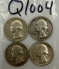Washington Quarters Lot 1953-1964 Denver Silver 25C Circulated