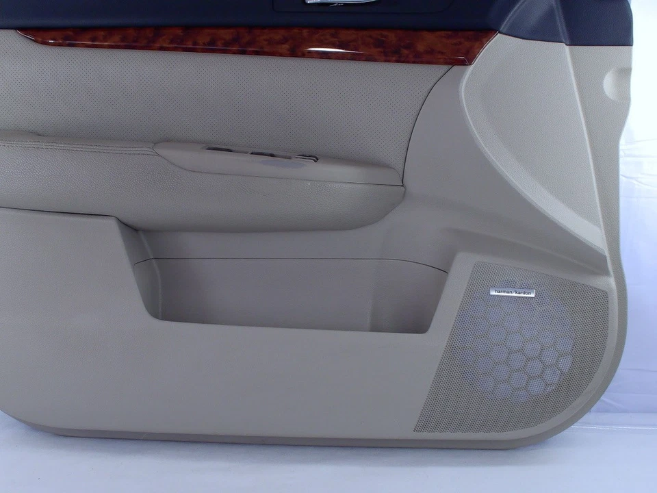 Tarjeta del panel de la puerta delantera izquierda Subaru Outback 2010-2014 cuero marfil Foto 4 de 4