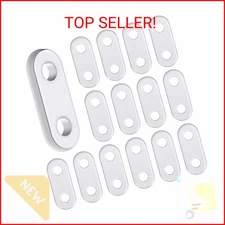 Jetec 20 Pieces Curtain Weights Curtain Iron Weights White Bedroom Window Pendan