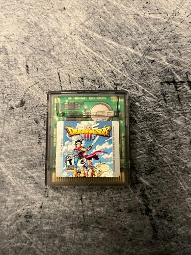 Dragon Warrior III 3 (Nintendo Game Boy Color, GBC, 2001) Authentic Tested
